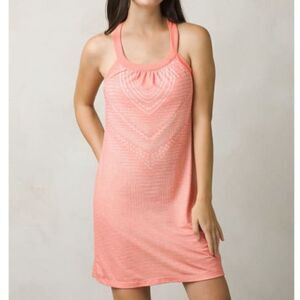 PRANA Women's Cantine Active Dress ' peach synergy' coral